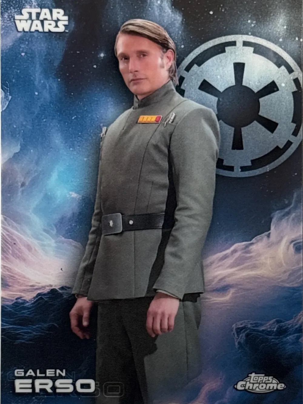 Topps Chrome Star Wars Galen Erso card. - Picture 1 of 2